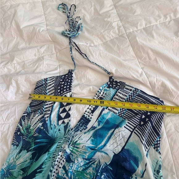 RR Hawaii Resort Multiway Dress One Size Rayon Halter Convertible Beach Cover Up - Picture 8 of 12